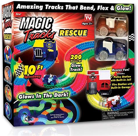 Magic tracks fire rescue